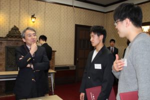 感謝状授与後の懇談会の様子2
