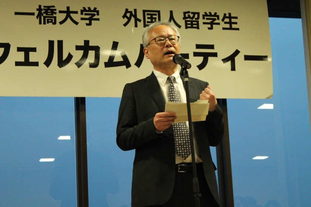 Congratulatory speech by Mr. Mitsuhiro Takeuchi (Kunitachi City Hall)