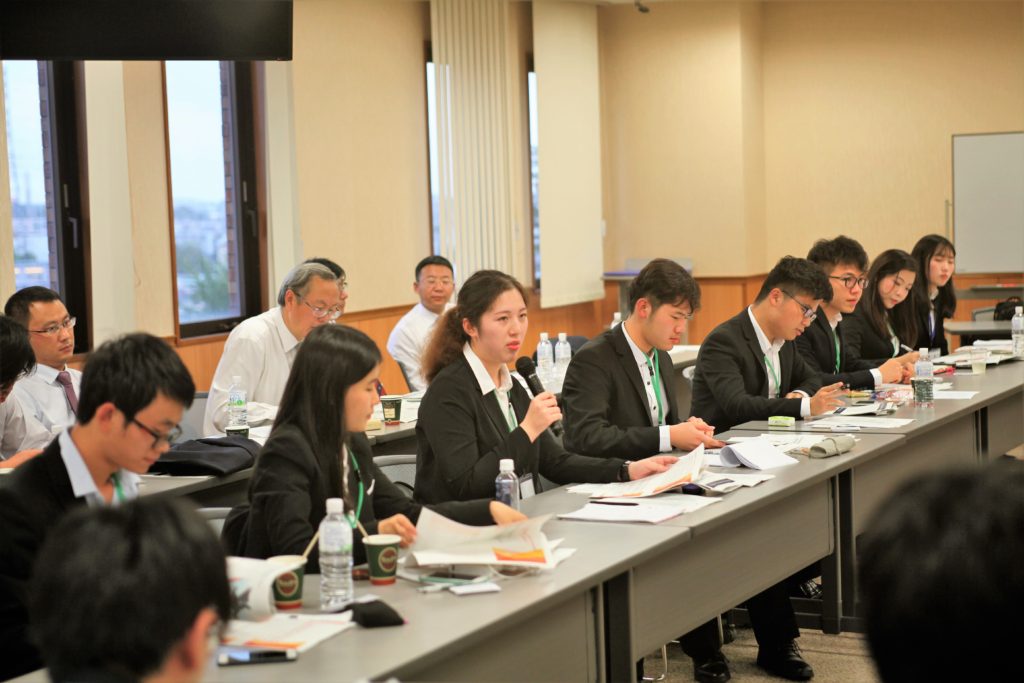 学生交流会の様子1