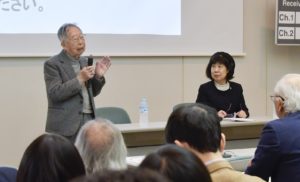 水田洋・名古屋大学名誉教授による講演