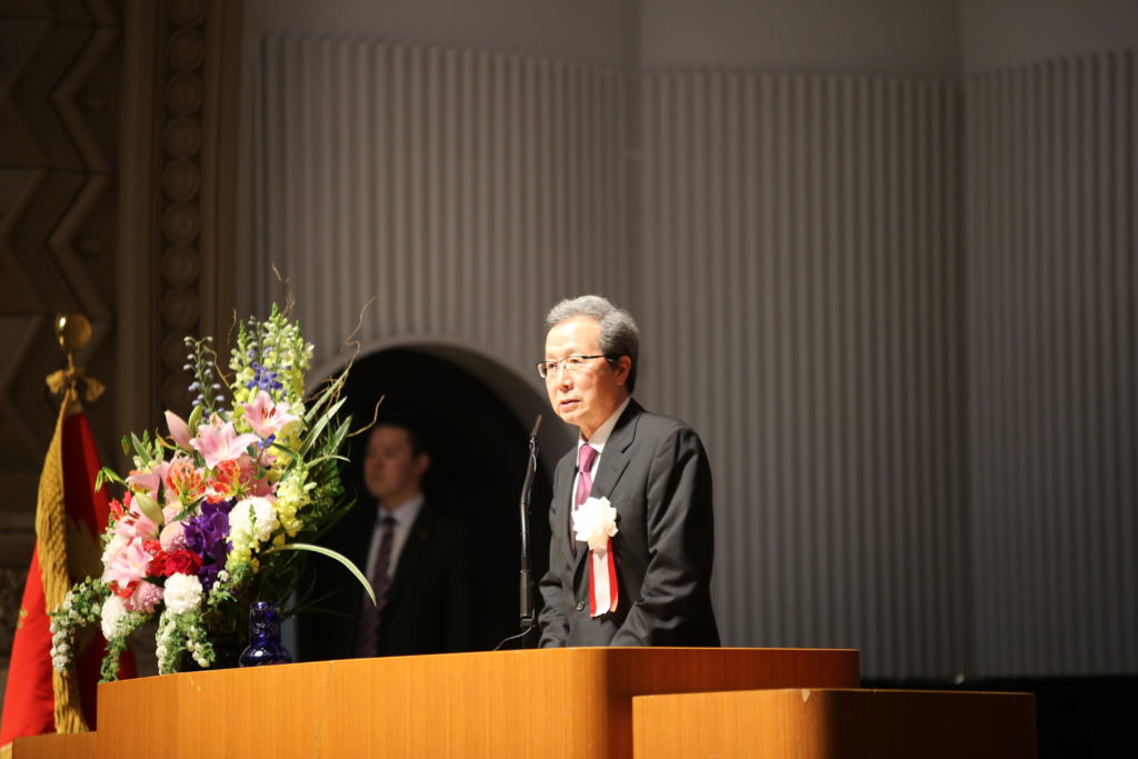 平成31年度入学記念講演会（中華人民共和国駐日本国特命大使　程 永華　様）