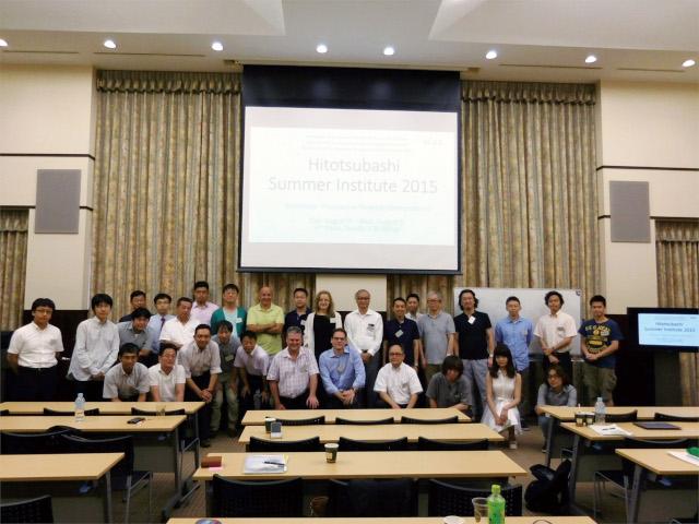 一橋サマー・インスティテュート2015の様子1