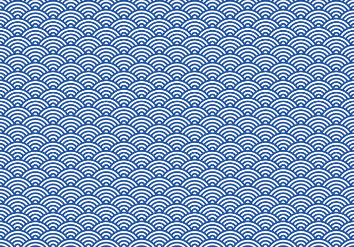 図1青海波