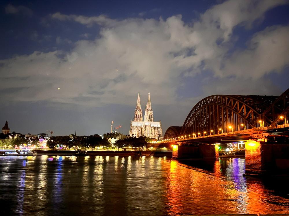 the Hohenzollern Bridge