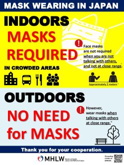 Mask wearing in Japan