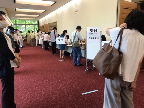 コロナ禍の利用風景