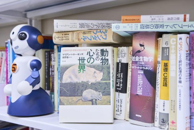福田先生の書棚