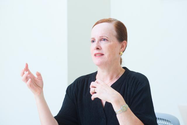 画像：キャサリン・ウォレス特任准教授