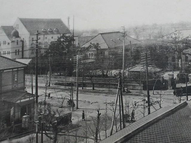 東京商科大学・全景