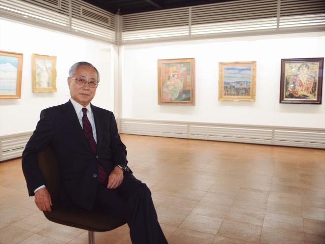 堀美術館の中で