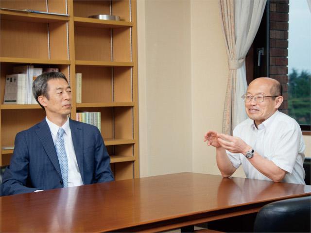 対談の様子
