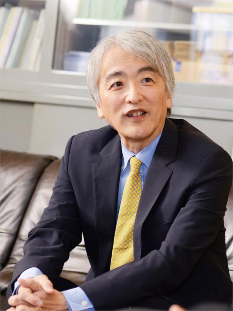 対談風景（中野副学長）