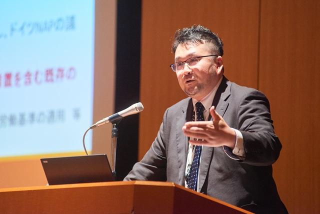 画像：「基調講演を受けて」の様子